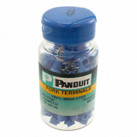Panduit Corp - PV14-6FX-C - CONN SPADE TERM 14-16AWG #6 BLU