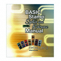 Parallax Inc. - 27218 - MANUAL BASIC STAMP VER 2.0
