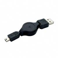 Parallax Inc. - 805-00010 - CABLE RETRACTABLE USB A-MINI B