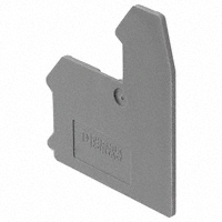Phoenix Contact - 3002539 - END COVER GRAY