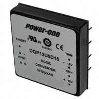 Bel Power Solutions - DGP12U5D15 - DC/DC CONVERTER +/-15V 12W