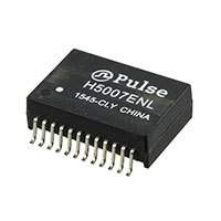 Pulse Electronics Network - H5007ENL - MDL,SIN,1GD,1:1,SMT,TU,