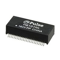 Pulse Electronics Network - H6101NL - MDL,DUAL,1GPP,1:1,SMT,TU,
