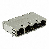 Pulse Electronics Network - J1N-0006NL - CONN MAGJACK 4PORT 1000 BASE-T