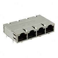 Pulse Electronics Network - J1N-0007NL - CONN MAGJACK 4PORT 1000 BASE-T