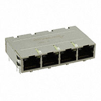 Pulse Electronics Network - J1N-0008NL - CONN MAGJACK 4PORT 1000 BASE-T