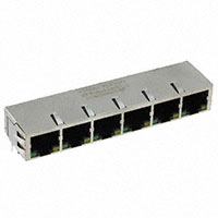 Pulse Electronics Network - JX8064D668ANL - CONN MAGJACK 6PORT 100 BASE-TX