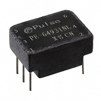 Pulse Electronics Network - PE-64931NL - XFRMR T1/CEPT/ISDN-PRI 1:1:1