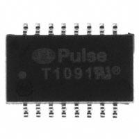 Pulse Electronics Network - T1091 - TRANSFORMER TELECOM DUAL T1/E1