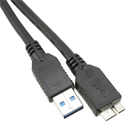 Qualtek - 3023005-01M - CABLE USB 3.0 A TO MICRO B 3.28'