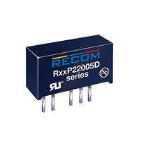 Recom Power - R15P22005D - CONV DC/DC 2W 15VIN +20/-5VOUT T