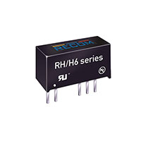 Recom Power - RH-153.3D/H6 - CONV DC/DC 1W 15VIN +/-3.3VOUT