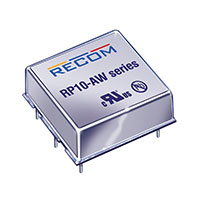 Recom Power - RP10-2415DAW - CONV DC/DC 10W 9-36VIN +/-15VOUT