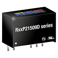 Recom Power - R24P21509D/P - DC/DC CONVERTER 15V -9V 2W