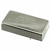 Recom Power - REC20-2412DZ - CONV DC/DC 20W 9-36VIN +/-12VOUT