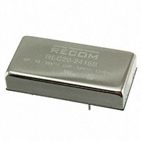 Recom Power - REC20-4812DZ - CONV DC/DC 20W 18-75VIN +/-12VOU
