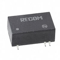 Recom Power - RW2-0512D/SMD - CONV DC/DC 2W 4.5-9VIN +/-12VOUT
