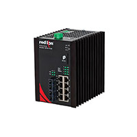 Red Lion Controls - NT24K-10FX2-SC-POE - SWITCH ETHERNET 10PORT