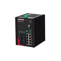 Red Lion Controls - NT24K-12GX4-SC-POE - SWITCH ETHERNET 12PORT