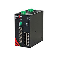 Red Lion Controls - NT24K-12SFP-DM4 - SWITCH ETHERNET 12PORT
