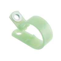 Essentra Components - NM-14-R14 - CBL CLAMP P-TYPE GREEN FASTENER