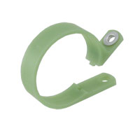Essentra Components - NM-26-R26 - CBL CLAMP P-TYPE GREEN FASTENER