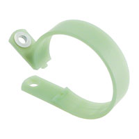Essentra Components - NM-28-R28 - CBL CLAMP P-TYPE GREEN FASTENER