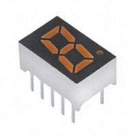Rohm Semiconductor - LA-301EB - DISPLAY 7-SEG 8MM 1DIGIT ORN CA