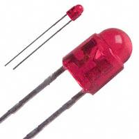 Rohm Semiconductor - SLI-343UR3FW - LED RED DIFF 3MM ROUND T/H