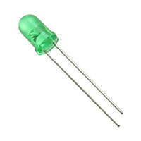Rohm Semiconductor - SLR-56MC3F - LED GREEN CLEAR 5MM ROUND T/H