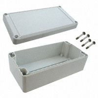 Bopla Enclosures - EM 220 F - BOX PLASTIC GRAY 6.3"L X 3.15"W