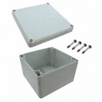 Bopla Enclosures - EM227 - BOX PLASTIC GRAY 4.8"L X 4.72"W