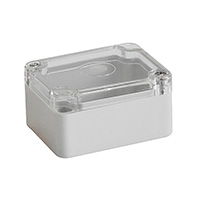 Bopla Enclosures - 02206200 - BOX PLASTIC GRY/CL 2.56" X 1.97"