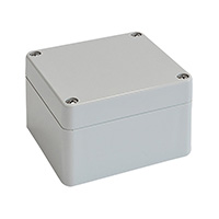 Bopla Enclosures - 02217094 - BOX PLASTIC GRAY 4.8"L X 4.72"W