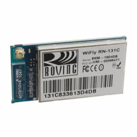Microchip Technology - RN131C/RM - RF TXRX MOD WIFI CHIP + U.FL ANT
