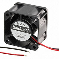 Sanyo Denki America Inc. - 109P0412G3023 - FAN 40X28MM 12VDC