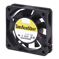 Sanyo Denki America Inc. - 9WF0624H7D01 - FAN 60X15MM 24VDC OIL PROOF LOCK