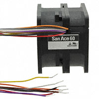 Sanyo Denki America Inc. - 9CRA0612P6G001 - FAN 60X56MM 12VDC TACH,PWM
