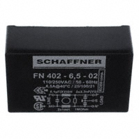 Schaffner EMC Inc. - FN402-6.5-02 - LINE FILTER 250VAC 6.5A TH