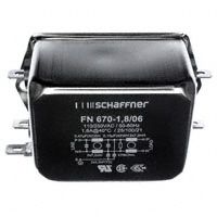 Schaffner EMC Inc. - FN670-1.8-06 - LINE FILTER 250VAC 1.8A CHASS
