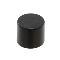 Schurter Inc. - 0862.8107 - CAP TACTILE ROUND BLACK