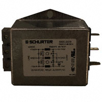 Schurter Inc. - 5500.2229 - LINE FILTER 80VDC 5A CHASS MNT