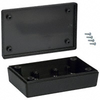 Serpac - 110I,BK - BOX ABS BLACK 3.6"L X 2.25"W
