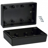 Serpac - 111I,BK - BOX ABS BLACK 3.6"L X 2.25"W