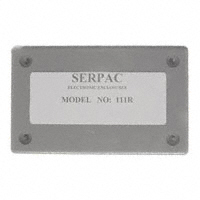 Serpac - 111R,GY - BOX ABS GRAY 3.6"L X 2.25"W
