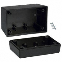 Serpac - 112,BK - BOX ABS BLACK 3.6"L X 2.25"W