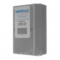 Serpac - 121R,GY - BOX ABS GRAY 4.1"L X 2.6"W