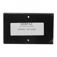 Serpac - 121RI,BK - BOX ABS BLACK 4.1"L X 2.6"W