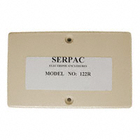 Serpac - 122R,AL - BOX ABS ALMOND 4.1"L X 2.6"W