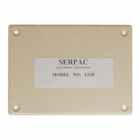 Serpac - 132R,AL - BOX ABS ALMOND 4.38"L X 3.25"W
